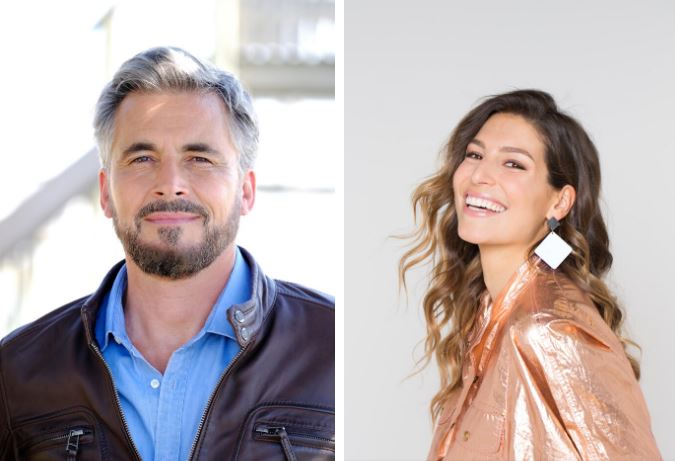 Olivier Minne og Laury Thilleman